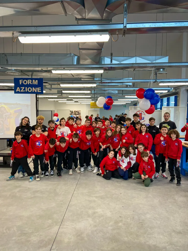 Mini basketball team